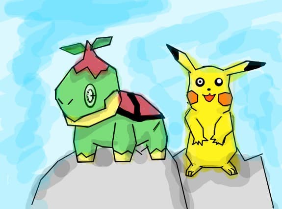 Turtwig si Pikachu!