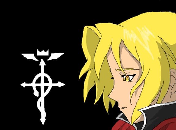 edward elric(fullmetal alchemist)