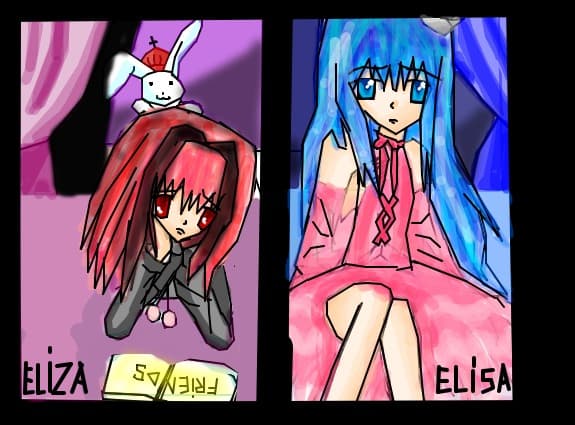 sad anime sisters