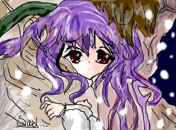 Alone&amp;sad Anime...
