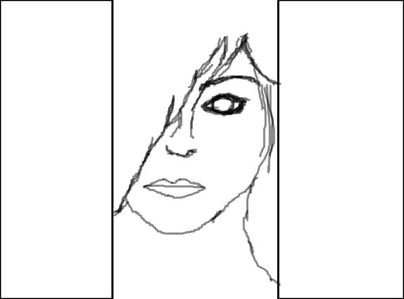 Sad face