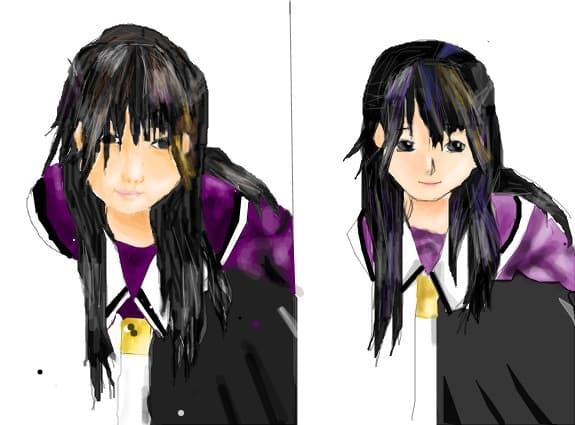 cosplay stanga in dreapta anime:)