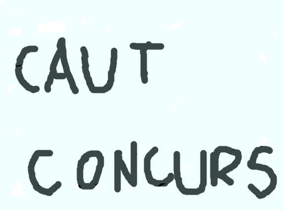 caut concurs