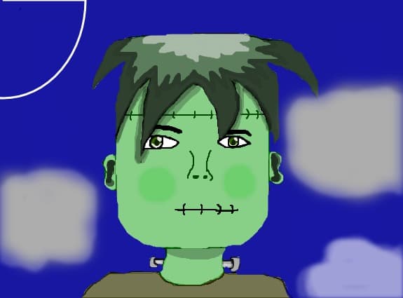 Un monstru verde