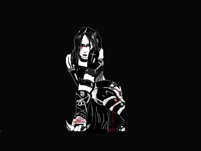 Emo Gothic Girl