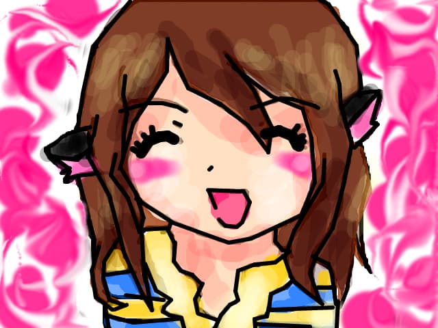 Anime kitty girl