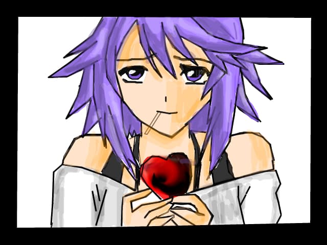 miku gaves her heart for you