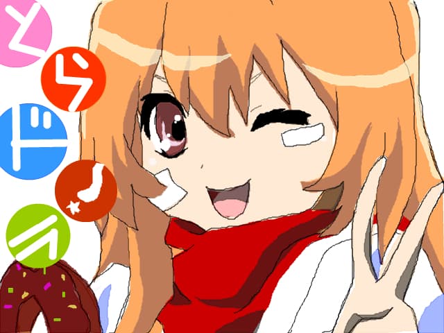 toradora aisaka taiga sau palmtop tiger