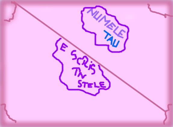 Numele tau e scris in stele!