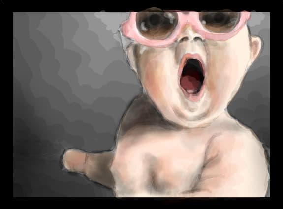 Boooo.ooo..bebe mic.. ma sperii:))