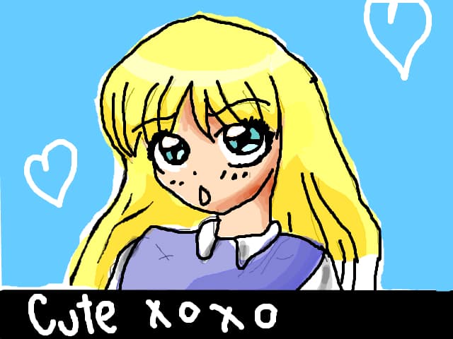 xoxo anime girl