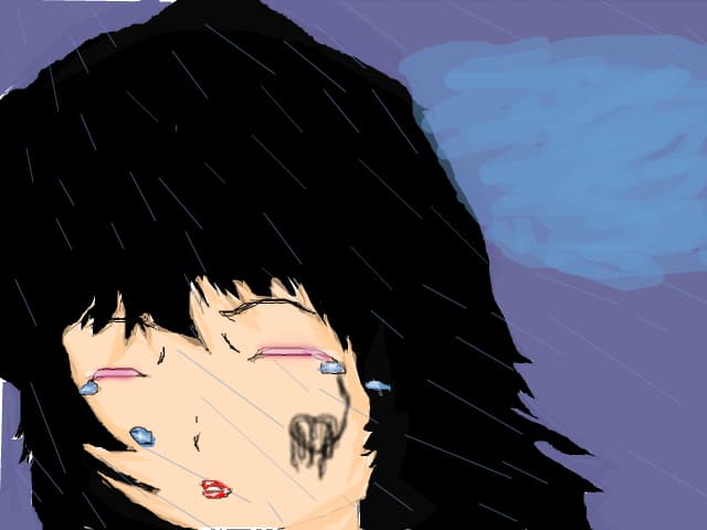sad girl...