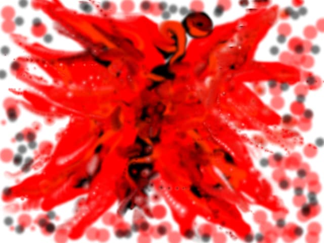 Unii spun ca e o pata de culoare...altii un rasarit de soare...altii ca este o floare,sau un fluture