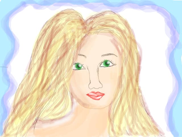 portret de fata