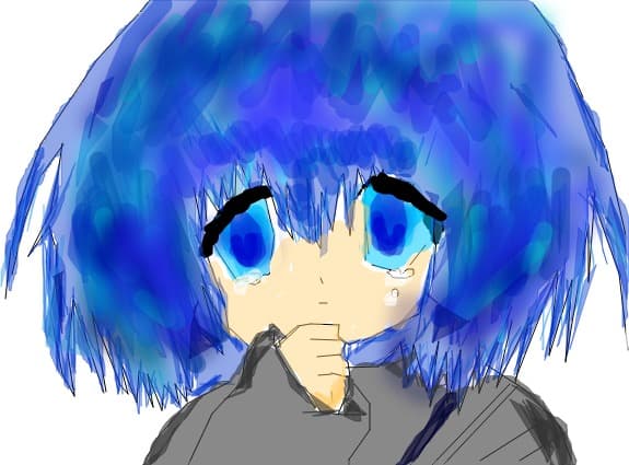 anime sad girl