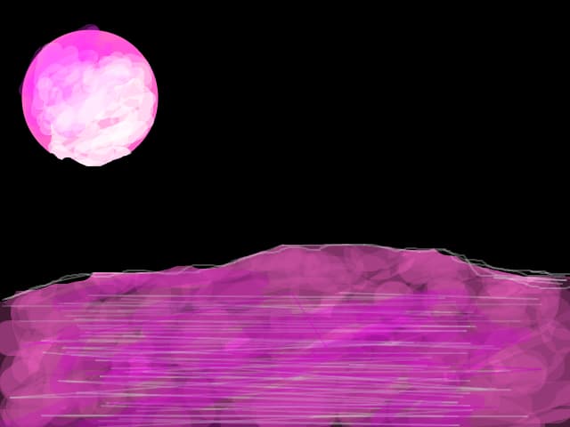 Pink moon