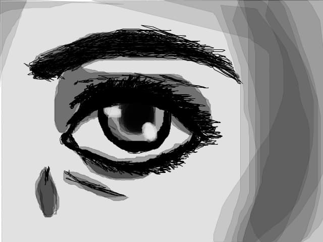 an eye