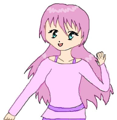 pink girl