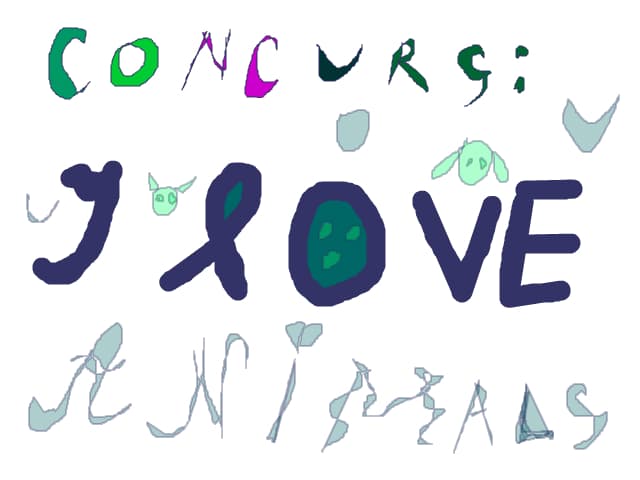 I LOVE ANIMALS(CONCURS)