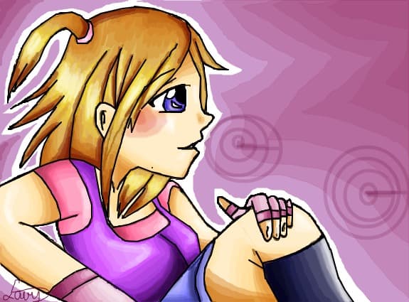 Anime purple:X i like colours pink, violet and blue :P