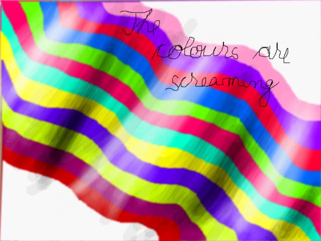 the colours are screaming