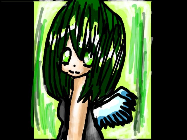 anime green