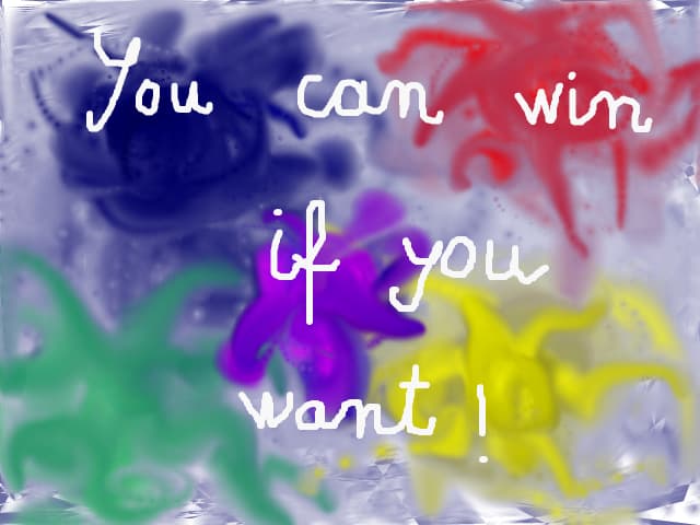 You can win if you want
