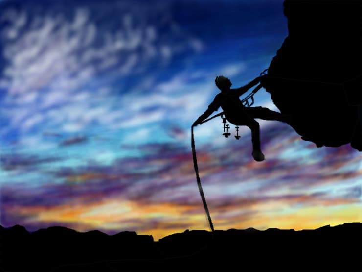 Climbing on the Mountain