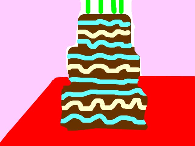 un delicios tort de ciocolata