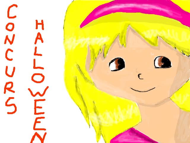 fericita ca se apropie halloweenu
