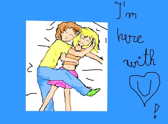 i\'m here with you