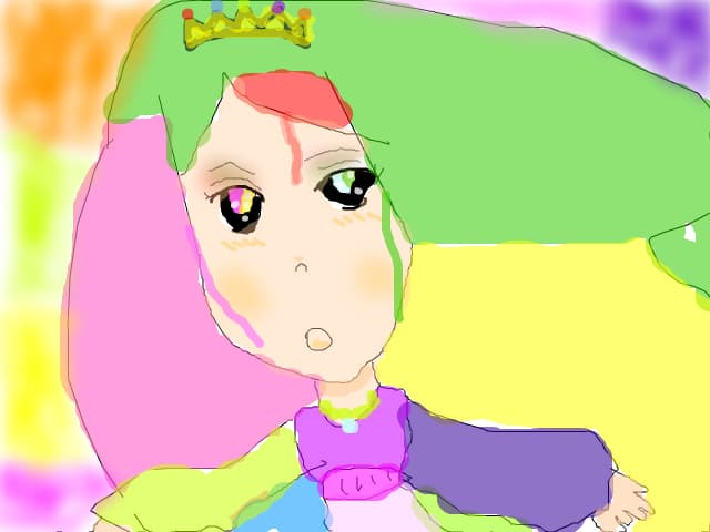 rainbow princess anime