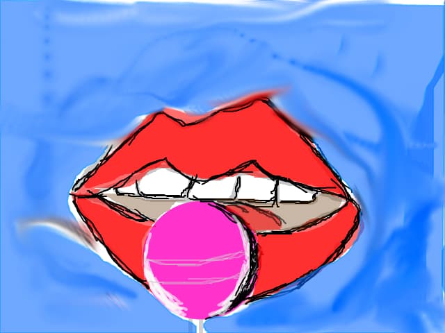 Lip\'s and lollipop