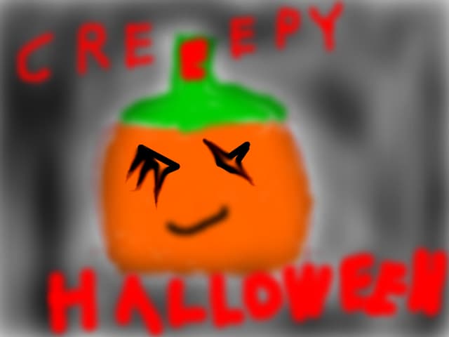 Creepy halloween