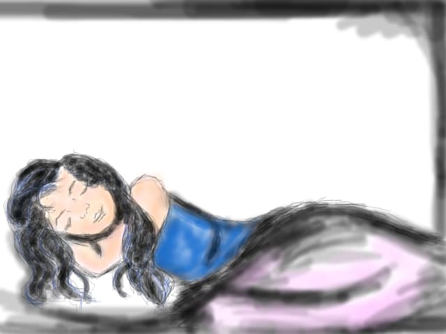 sleeping like a child....