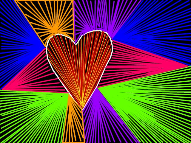 linii colorate