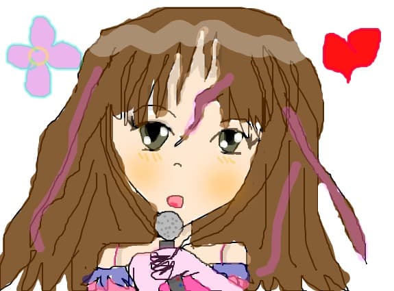 anime singer girl