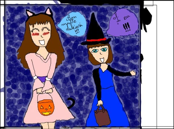 in noaptea de halloween