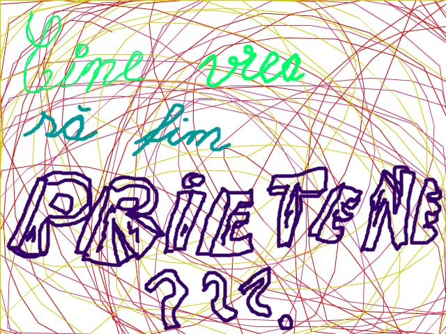 cine vrea sa fim prietene???