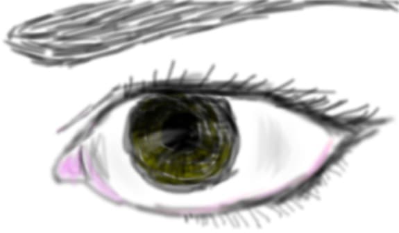 green eye