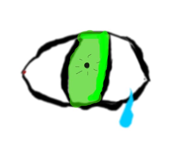a eye
