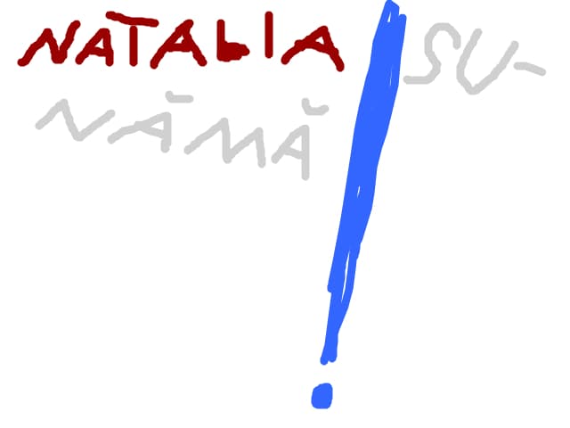 natalia sunama ca am uitat sa iti spun ceva