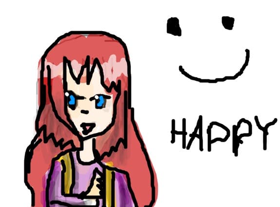 anime happy