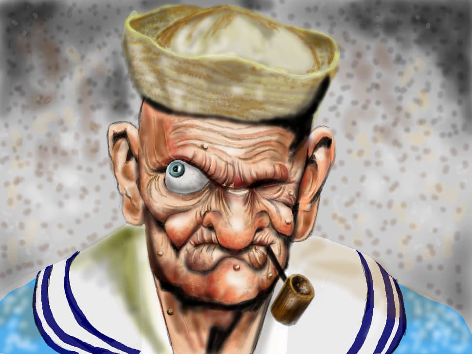 Very old popey