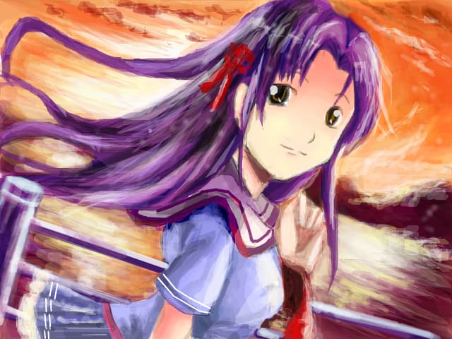 Anime girl - colab. cu kanamy - o scumpa:*:*