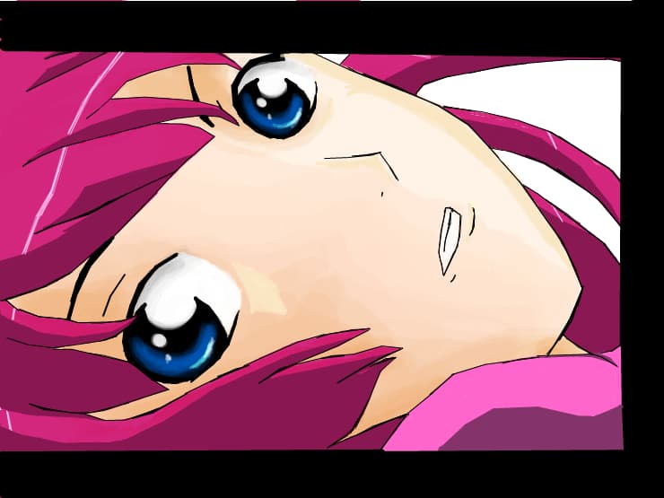 Anime purple girl ~.~