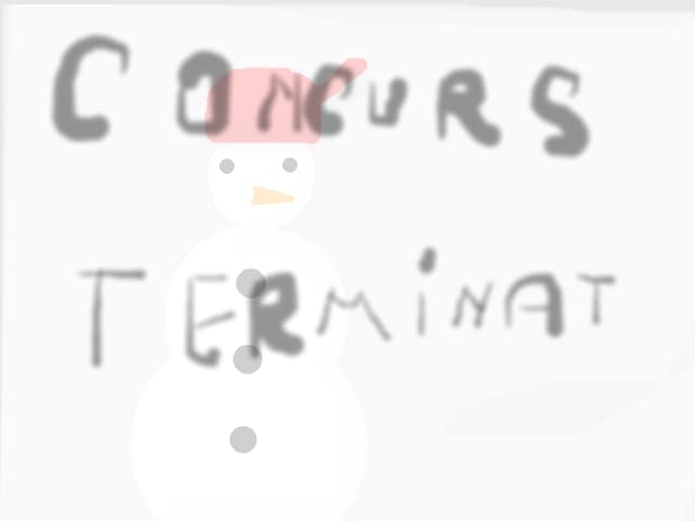 concurs terminat