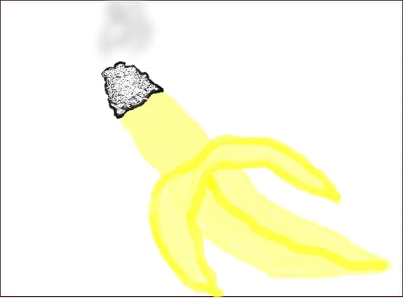 banana smoking