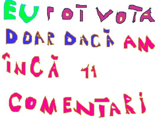 trebuie sa imi mai dati 11 comentari