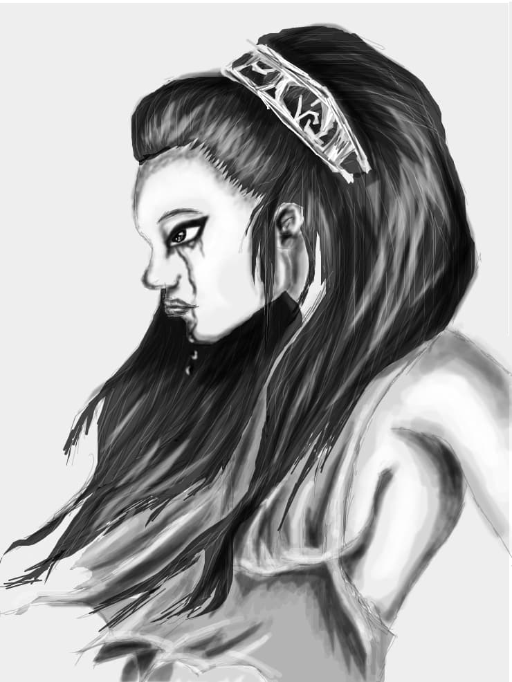 Sick of crying